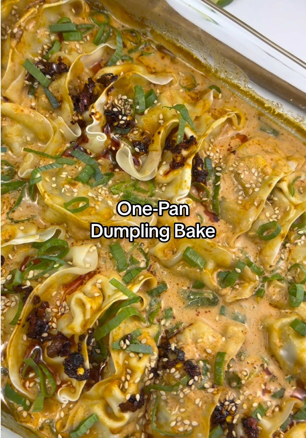 One-Pan Dumpling Bake