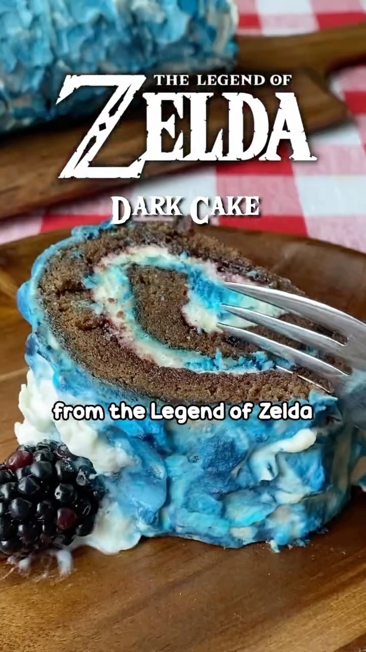 Legend of Zelda Dark Roll Cake