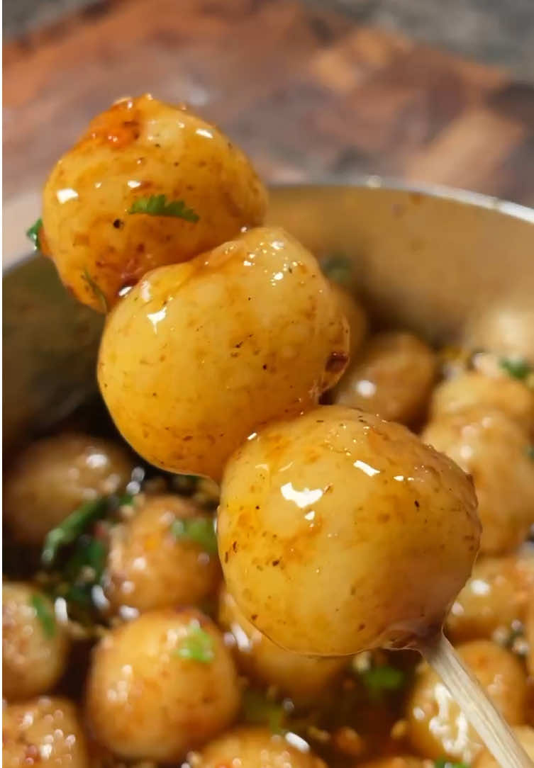 Potato Chili Oil Balls