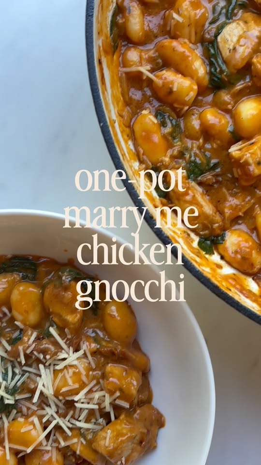 One-Pot Marry Me Chicken Gnocchi