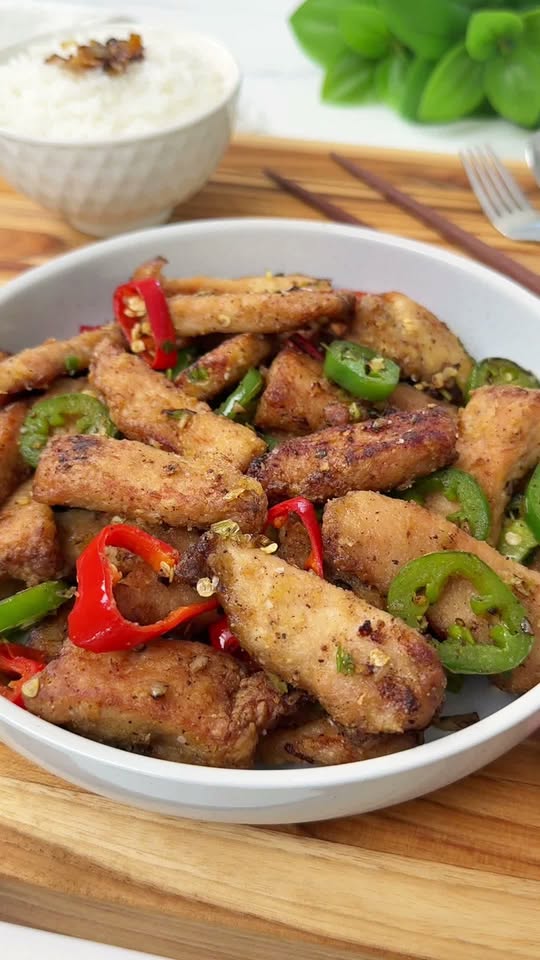 Salt and Pepper Pork Chops (Chinese Style)