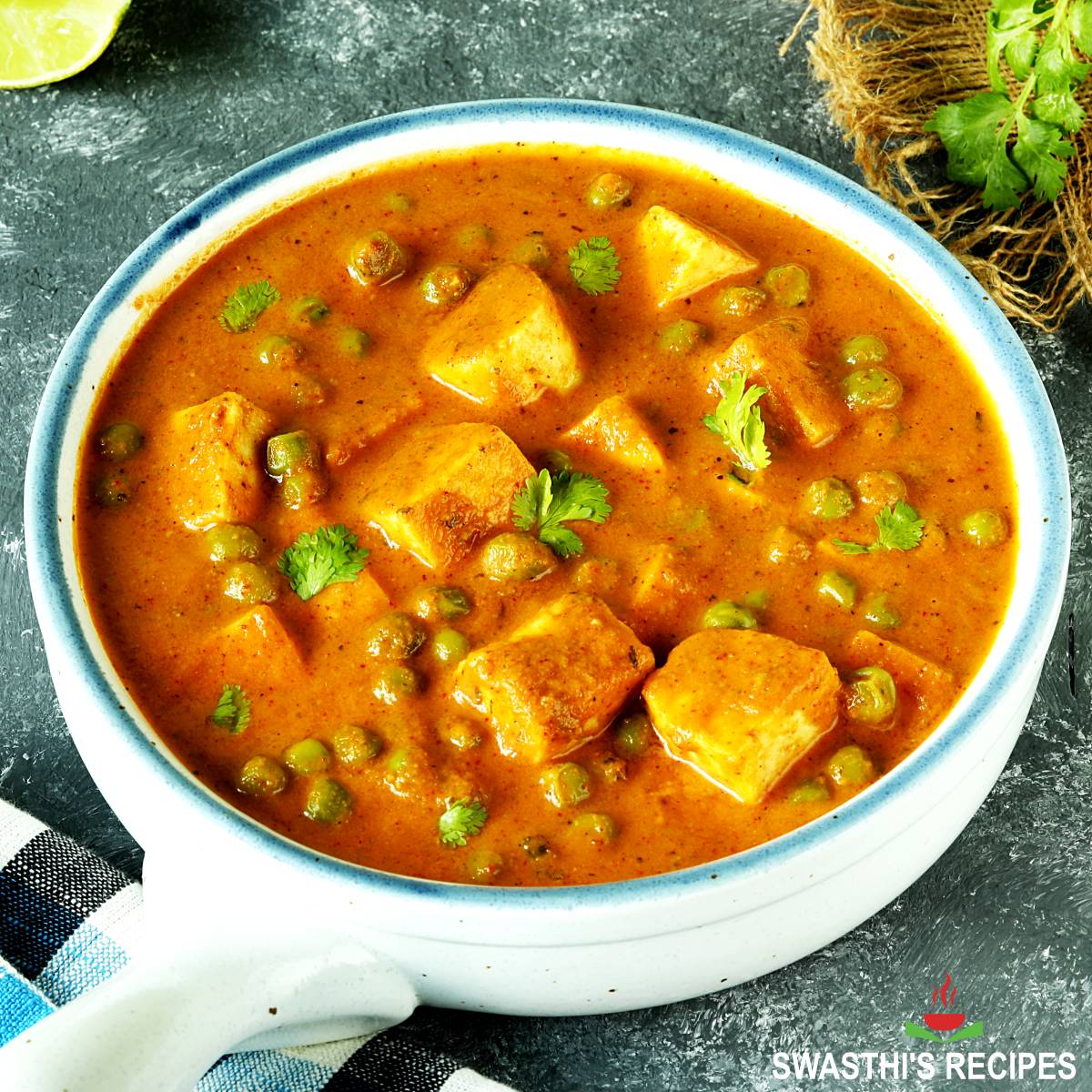 Matar Paneer Recipe (Best Mutter Paneer)