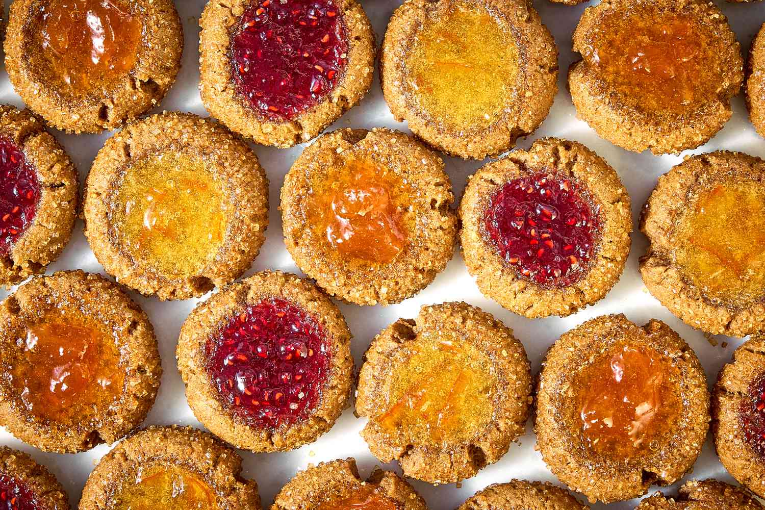 Thumbprint Molasses Cookies