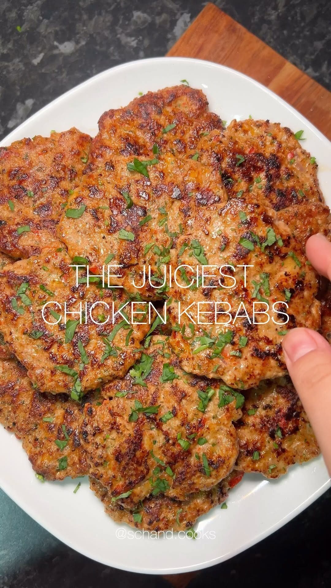 The Juiciest Chicken Kebabs