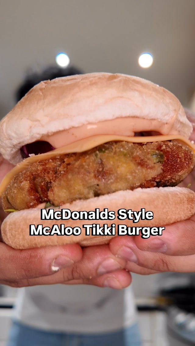 McAloo Tikki Burger