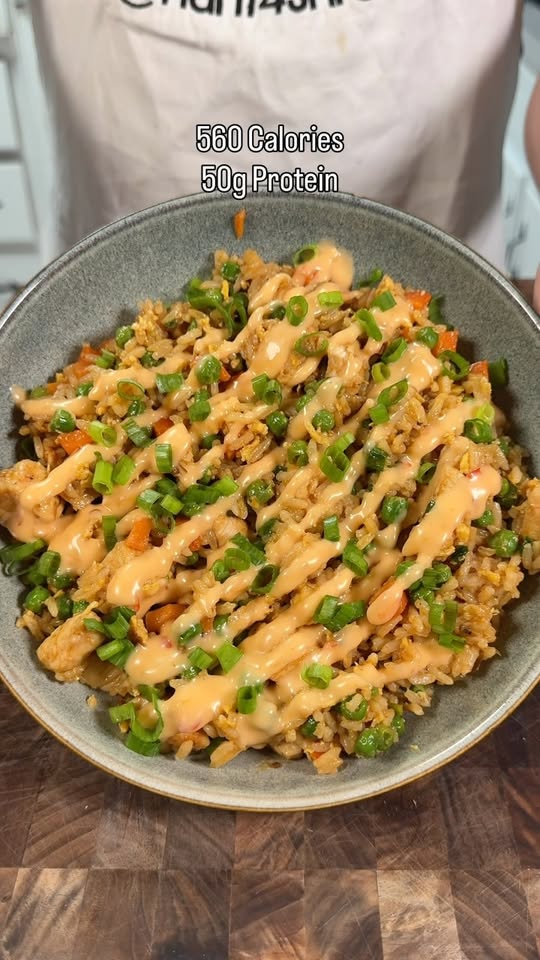 Bang Bang Chicken Fried Rice
