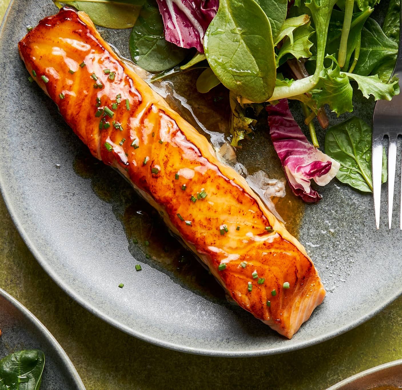 Double-Glazed Salmon with Lemon and Thyme