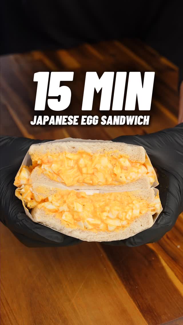 High Protein Japanese Egg Sandwich