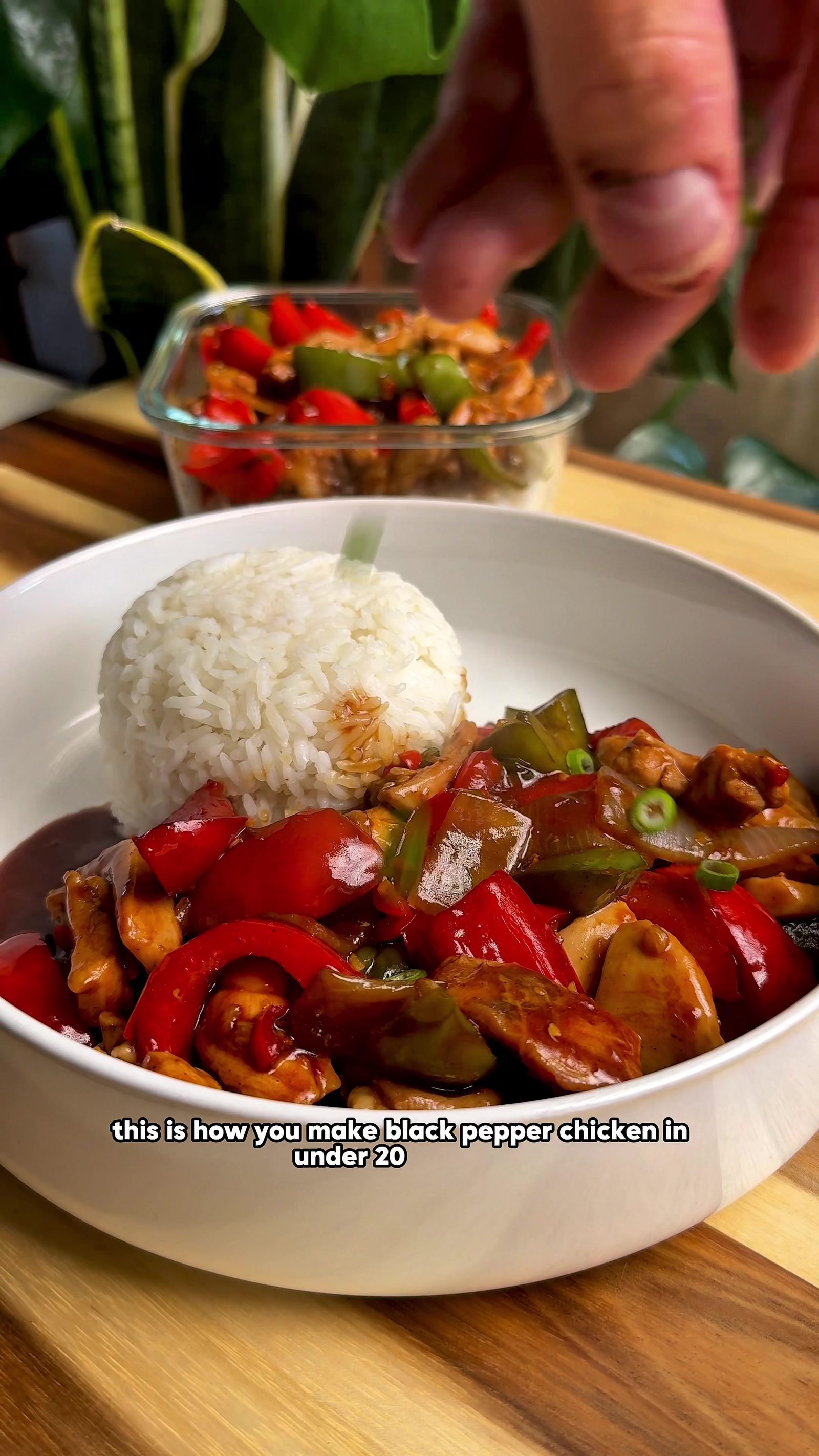 Black Pepper Chicken