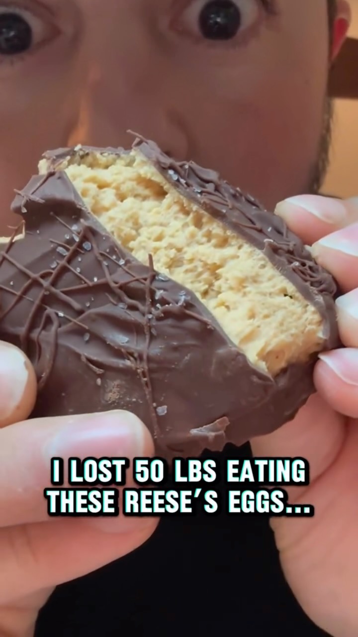 Healthy Homemade Reese's Protein Eggs