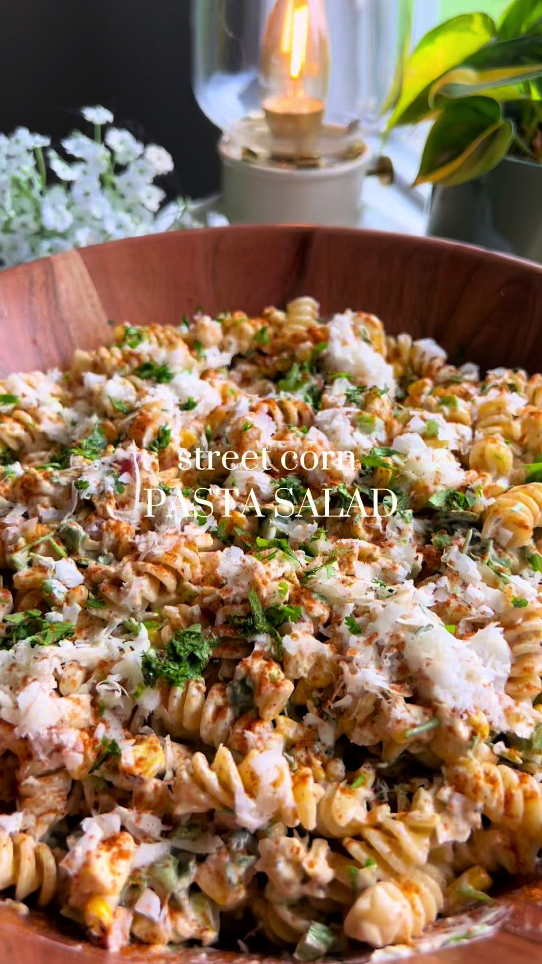 Street Corn Inspired Pasta Salad