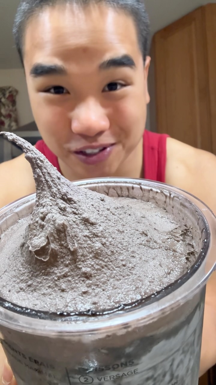 Black Cocoa Protein Ice Cream