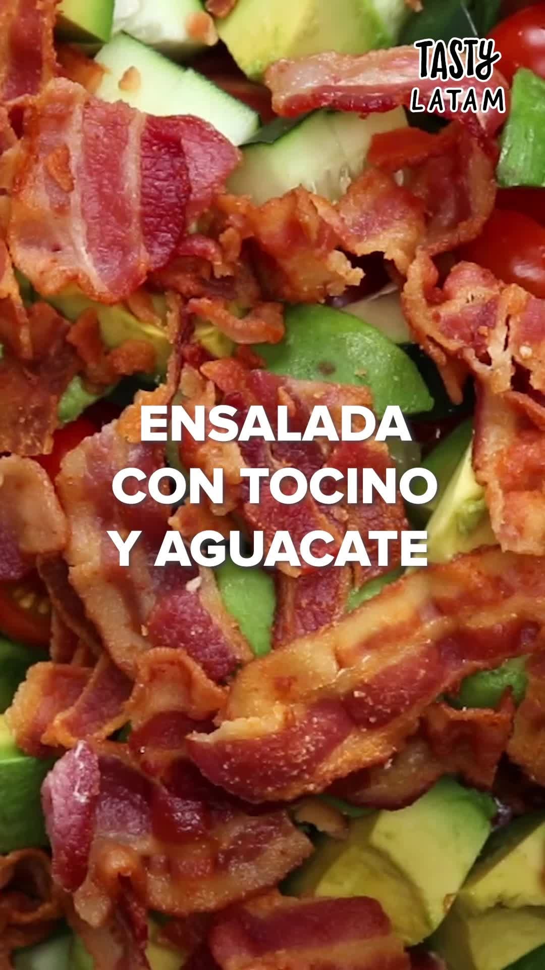 Avocado with Crispy Bacon