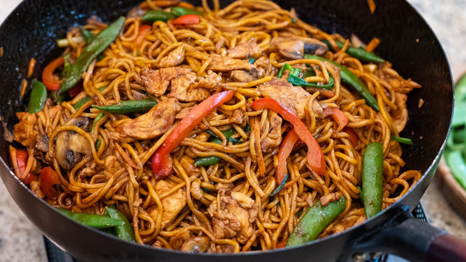 Better Than Takeout Chicken Lo Mein