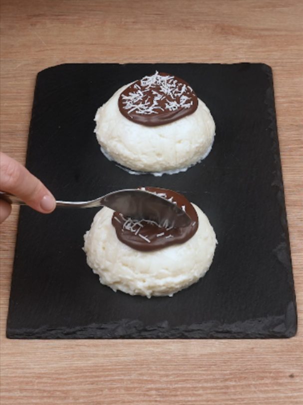 Chocolate Coconut Yogurt Mousse