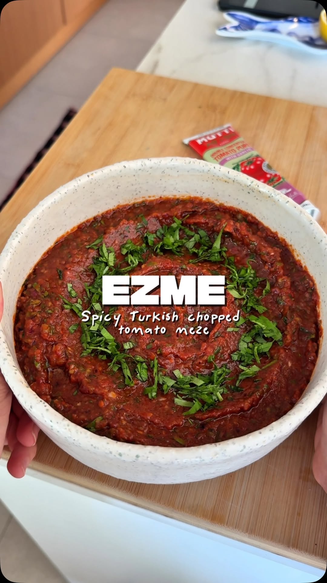 Turkish Ezme (Chopped Tomato Meze)