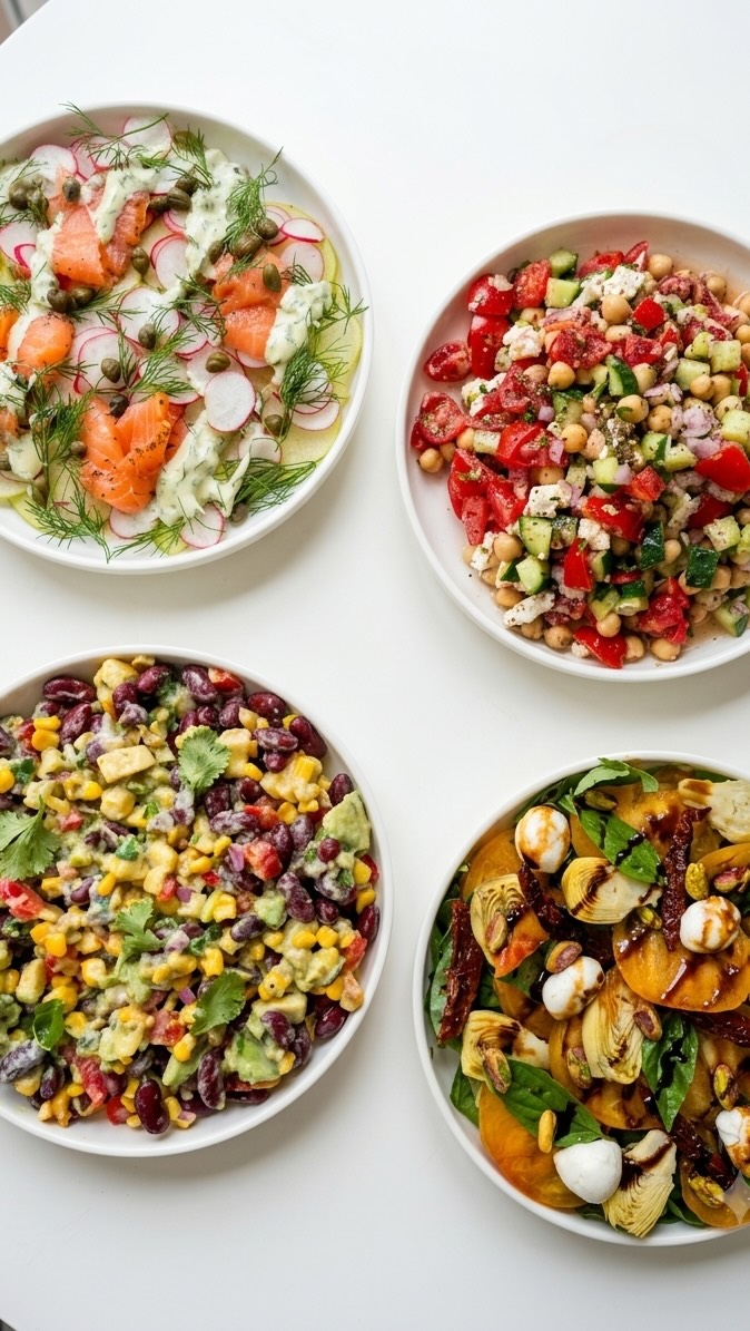 Four No-Cook Heatwave Salads
