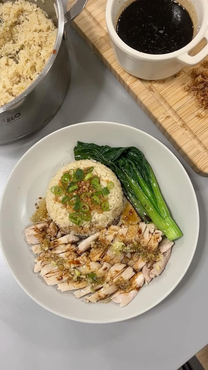 Hainanese Chicken Rice