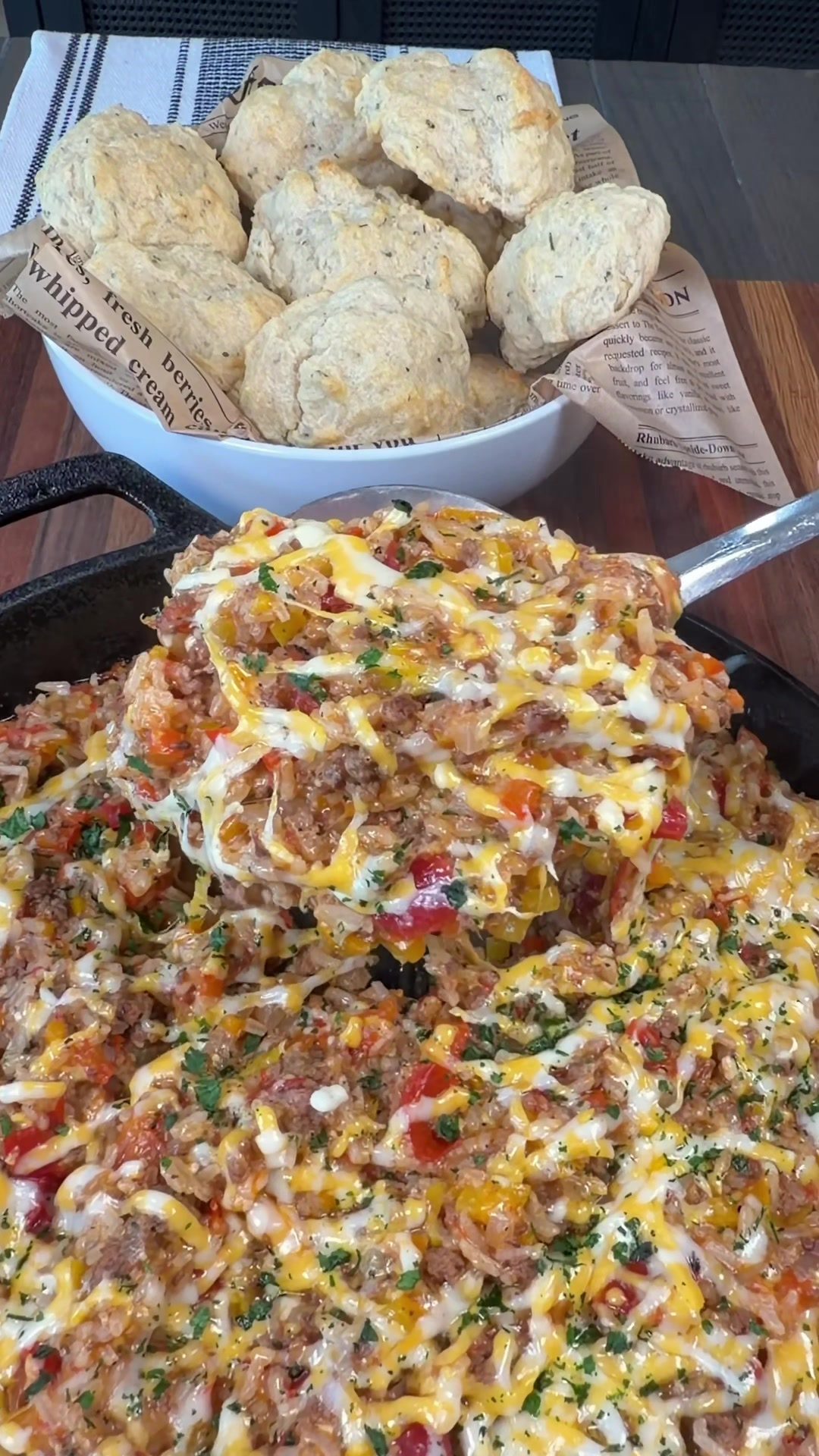 Unstuffed Pepper Skillet