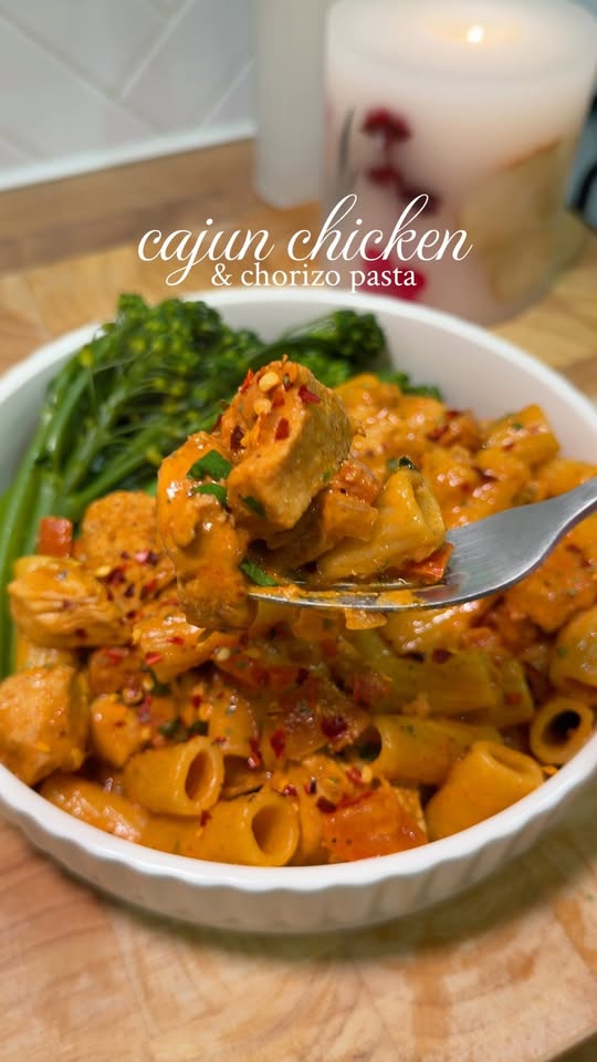 Cajun Chicken & Chorizo Pasta