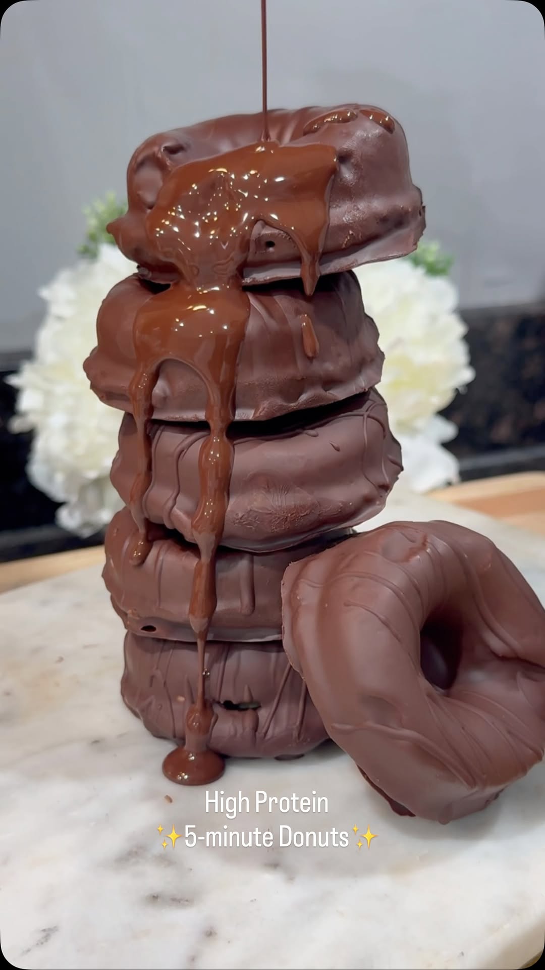 5 Minute High Protein Donuts