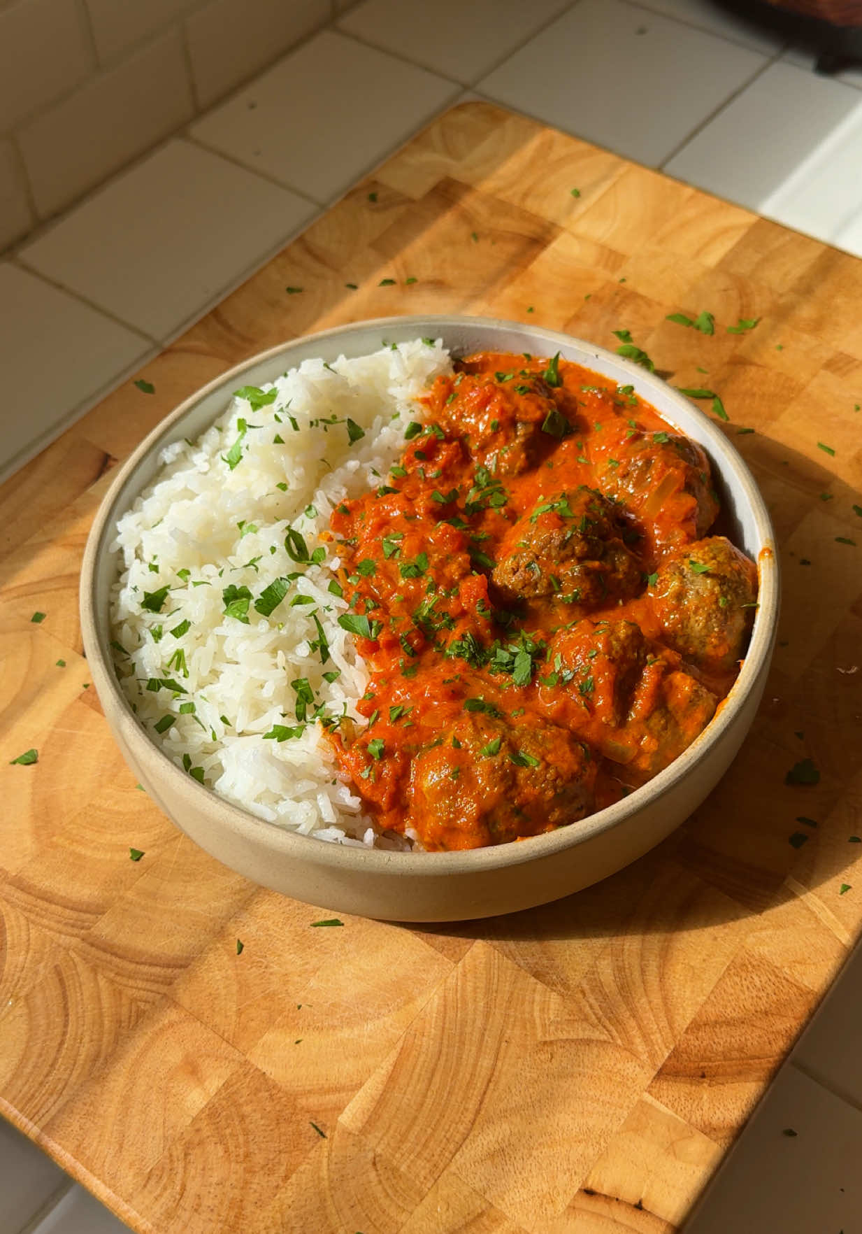 Tikka Masala Meatballs