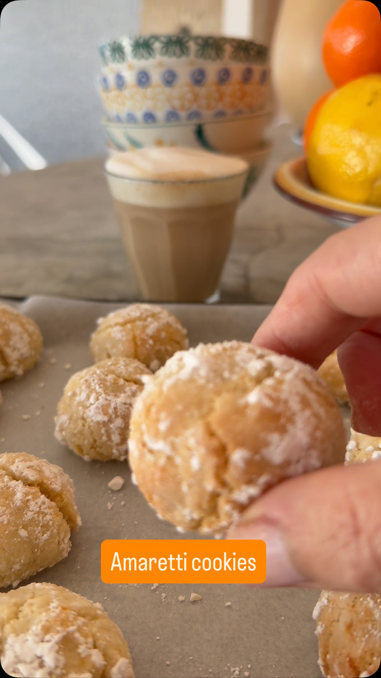 Amaretti Cookies