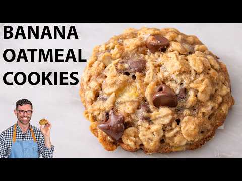 Delicious Banana Oatmeal Cookies