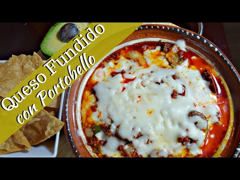 Queso Fundido with Chorizo and Mushrooms