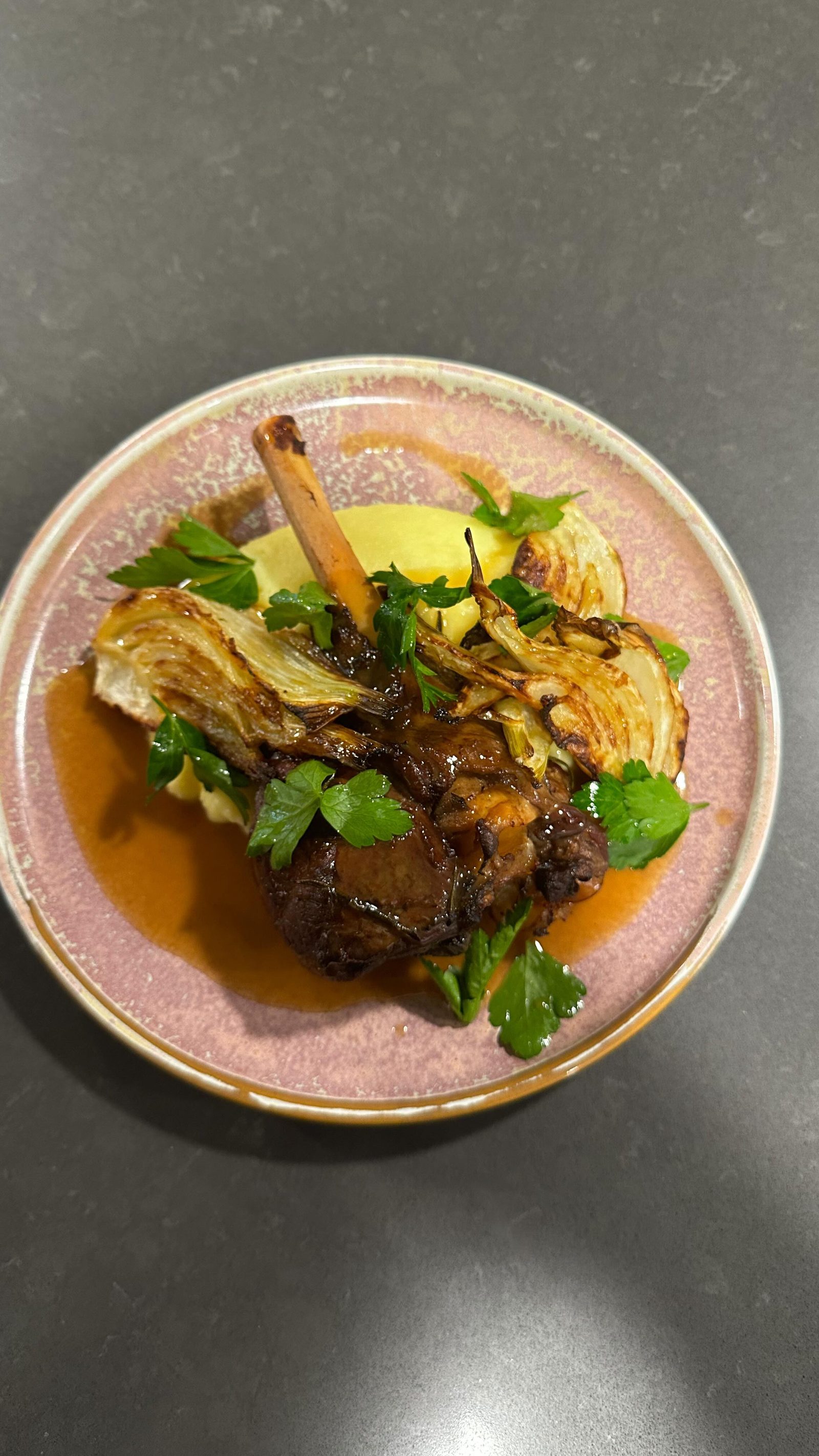 Slow-Roasted Braised Lamb Shanks