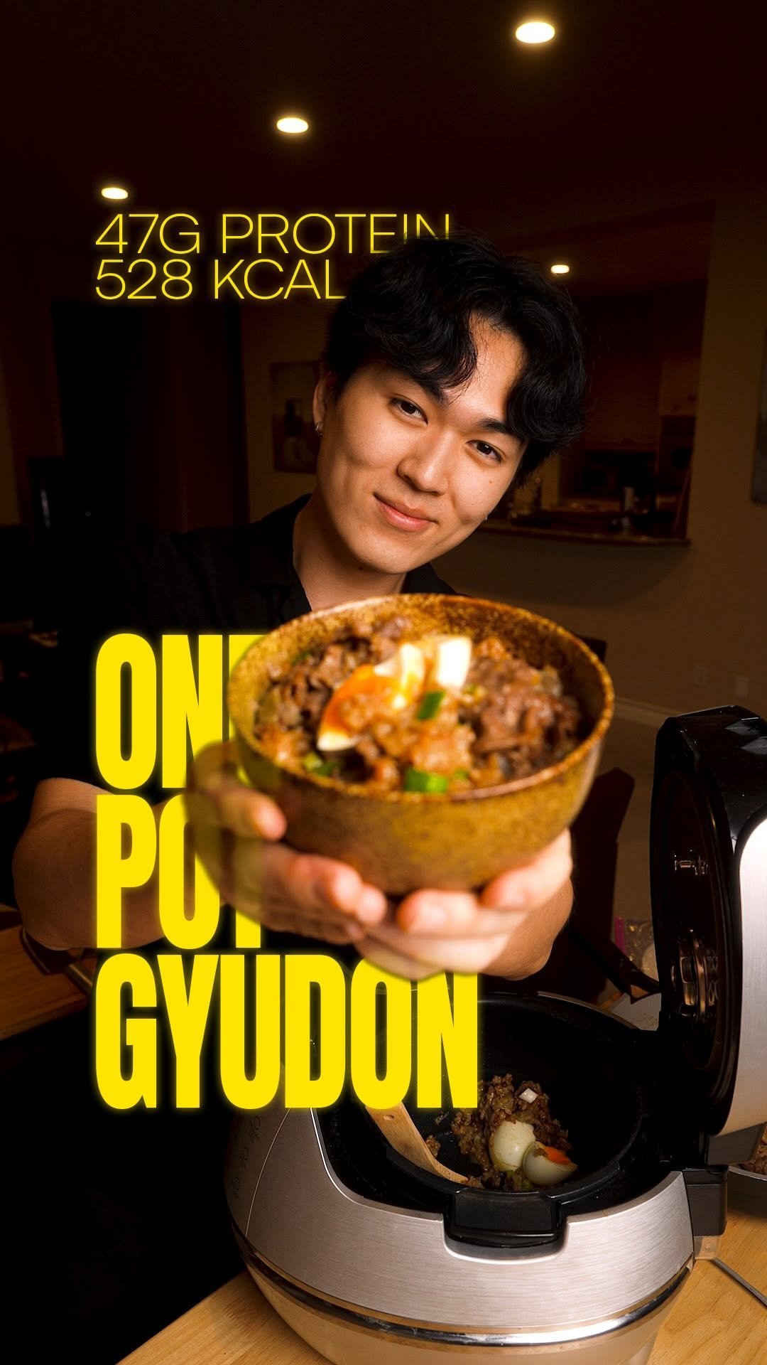 One Pot Rice Cooker Japanese Gyudon