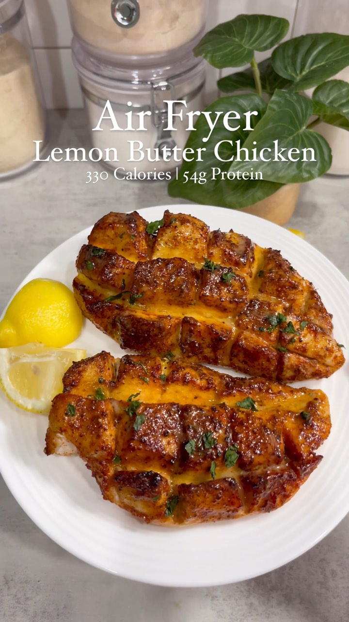 Air Fryer Lemon Butter Chicken