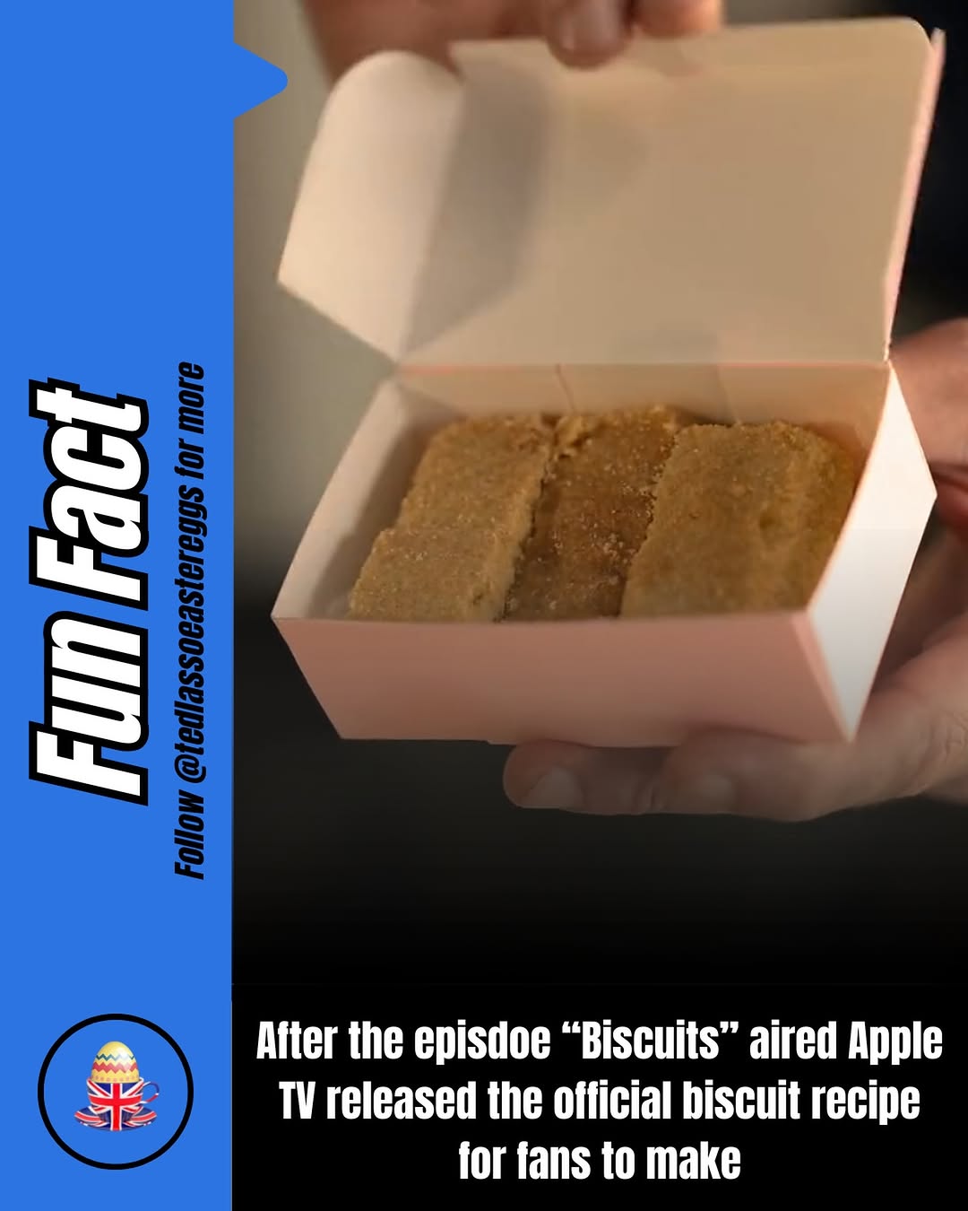 Official Ted Lasso Shortbread Biscuits
