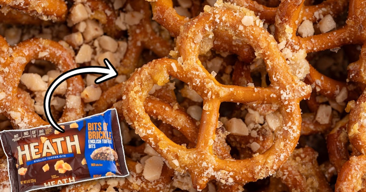 Butter Toffee Pretzels