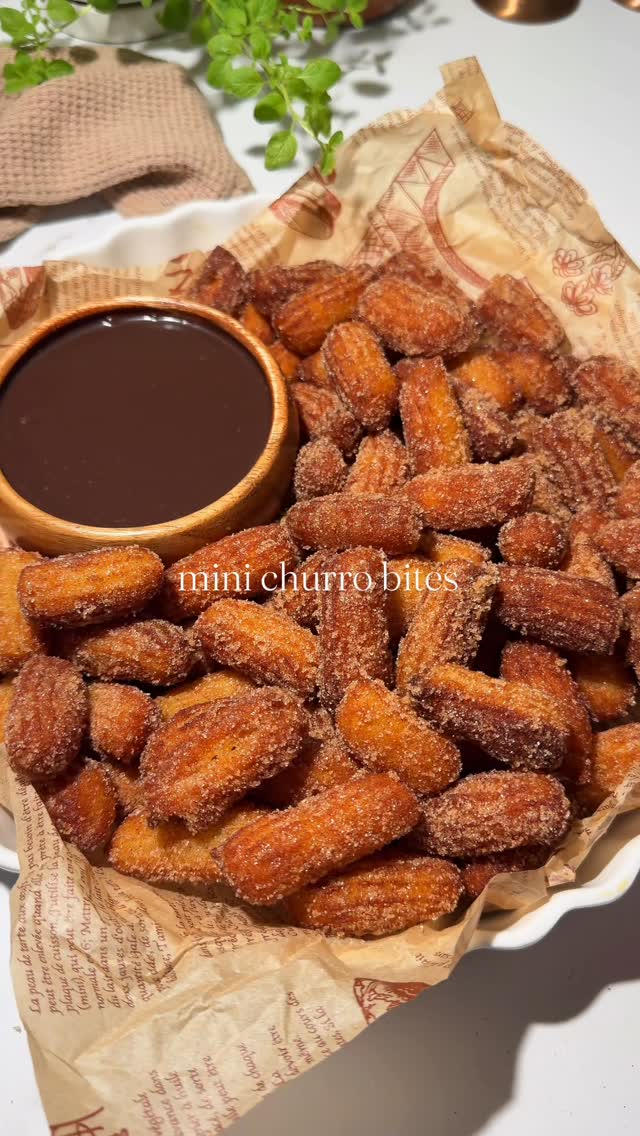 Mini Churro Bites