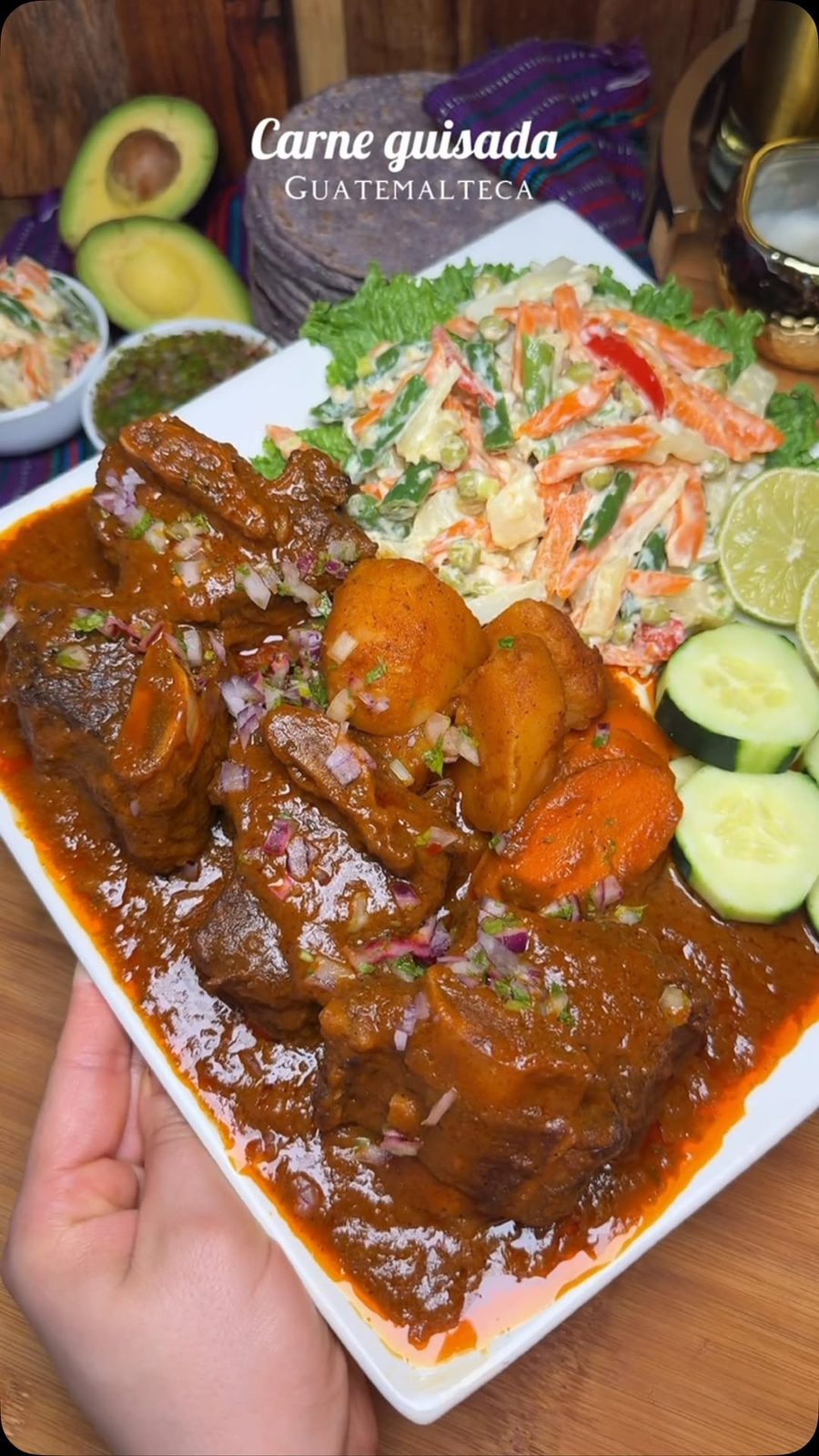 Guatemalan Beef Stew with Potatoes