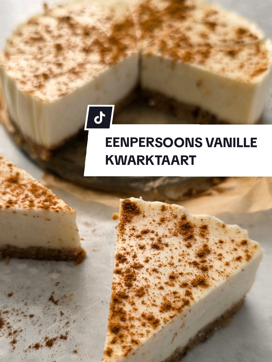Single-Serve Vanilla Quark Cake with Cinnamon