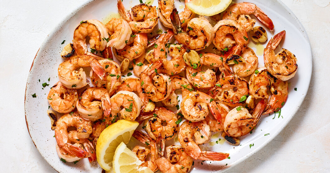 Shrimp a la Plancha
