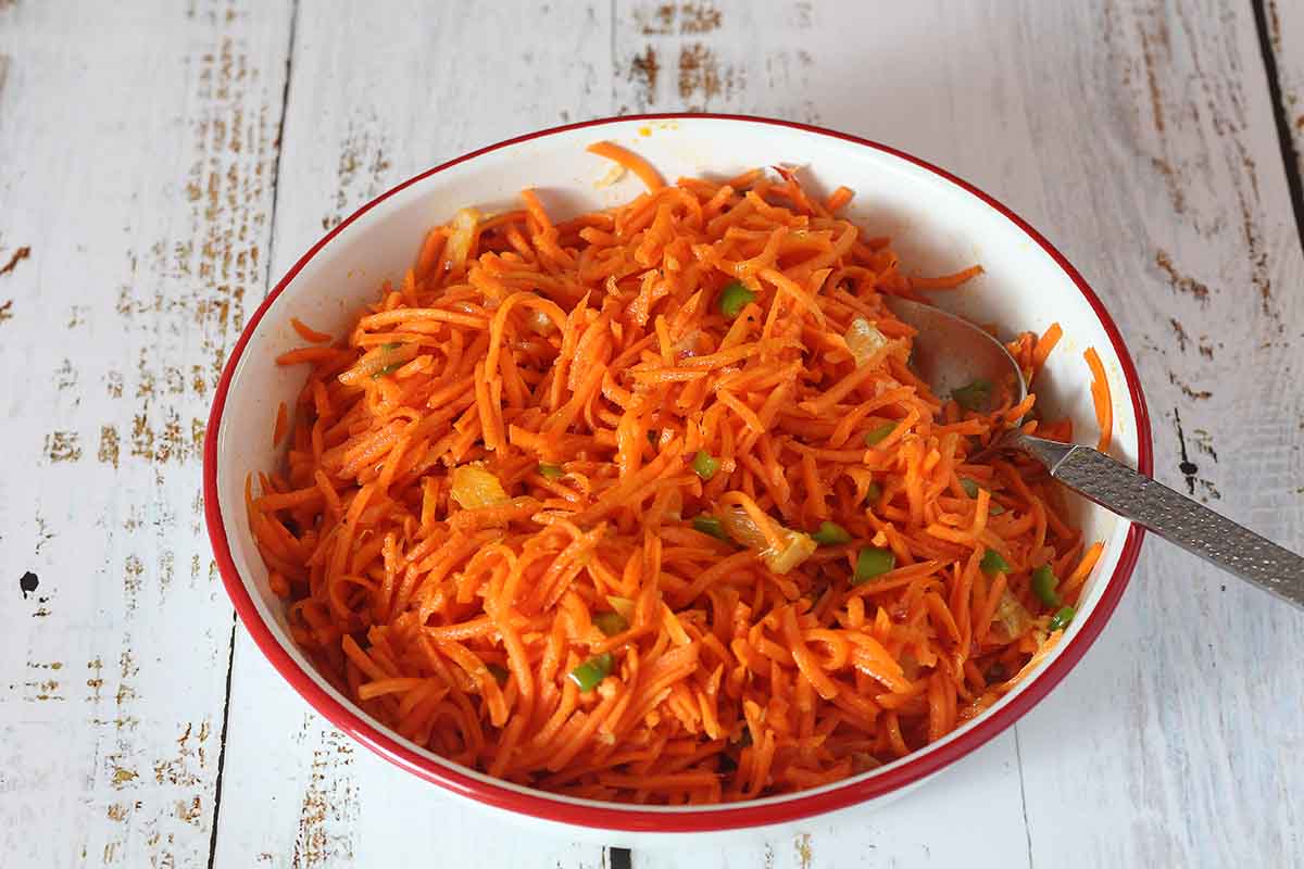 Spicy Carrot Salad