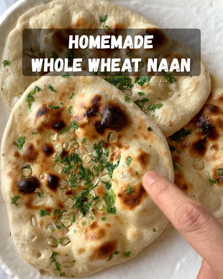Whole Wheat Tandoori Naan