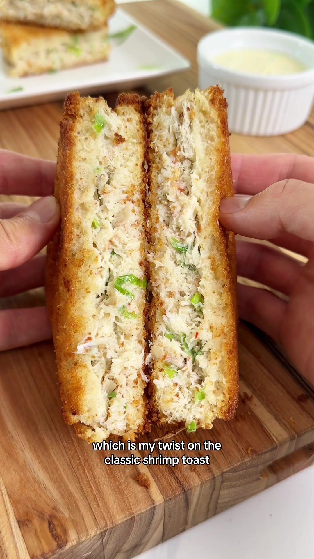 Sesame Crab Toast