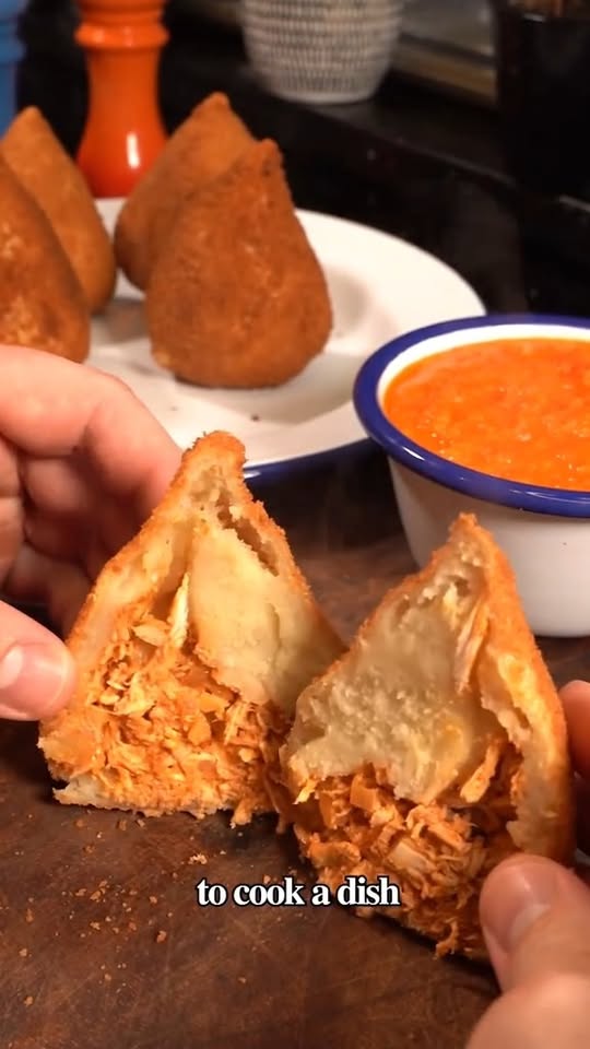 Coxinhas (Brazilian Chicken Croquettes)