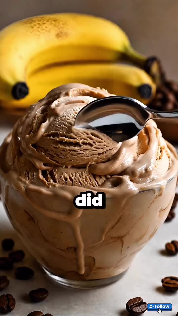 Banana Coffee Ice Cream