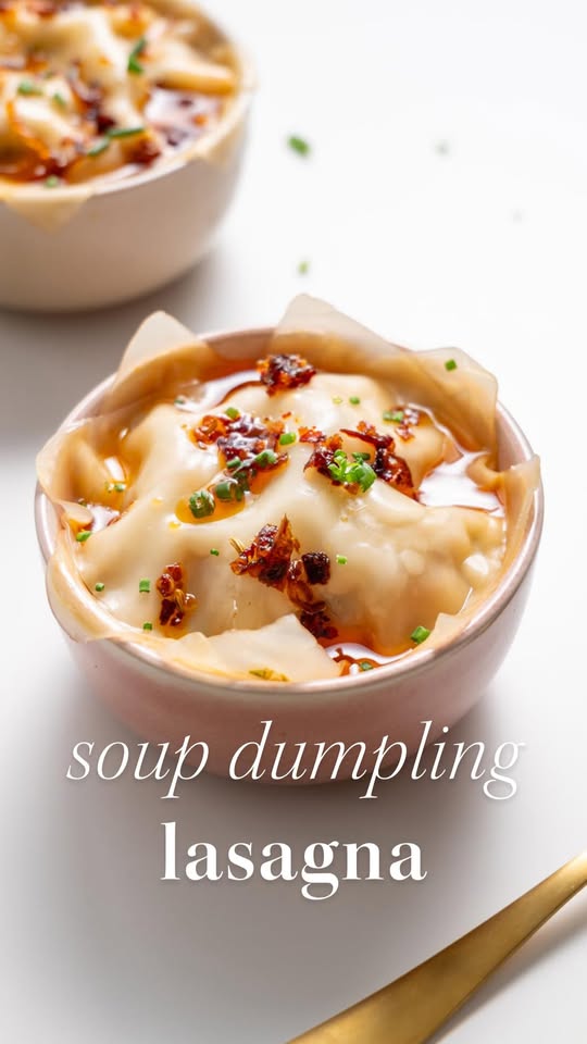 Viral Vegan Soup Dumpling Lasagna