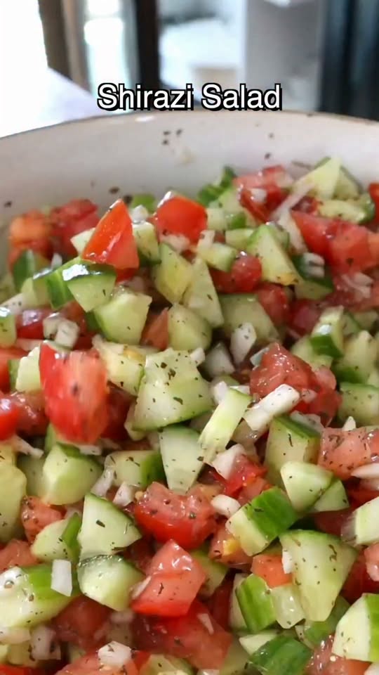 Chopped Persian Salad Shirazi