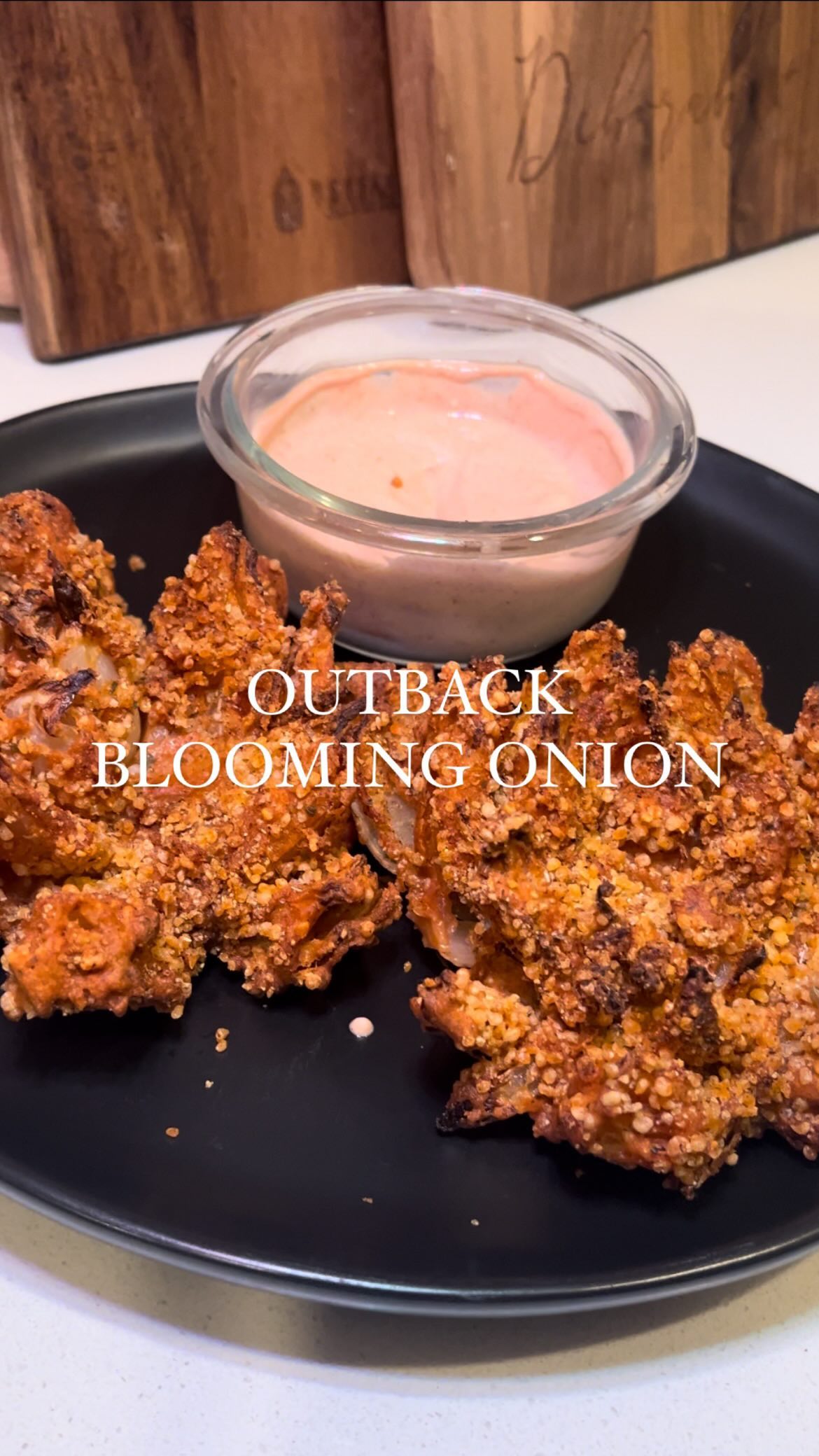 Air Fryer Outback-Style Blooming Onion