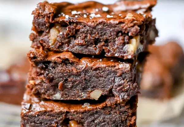 Vegan Sweet Potato Fudgy Brownie