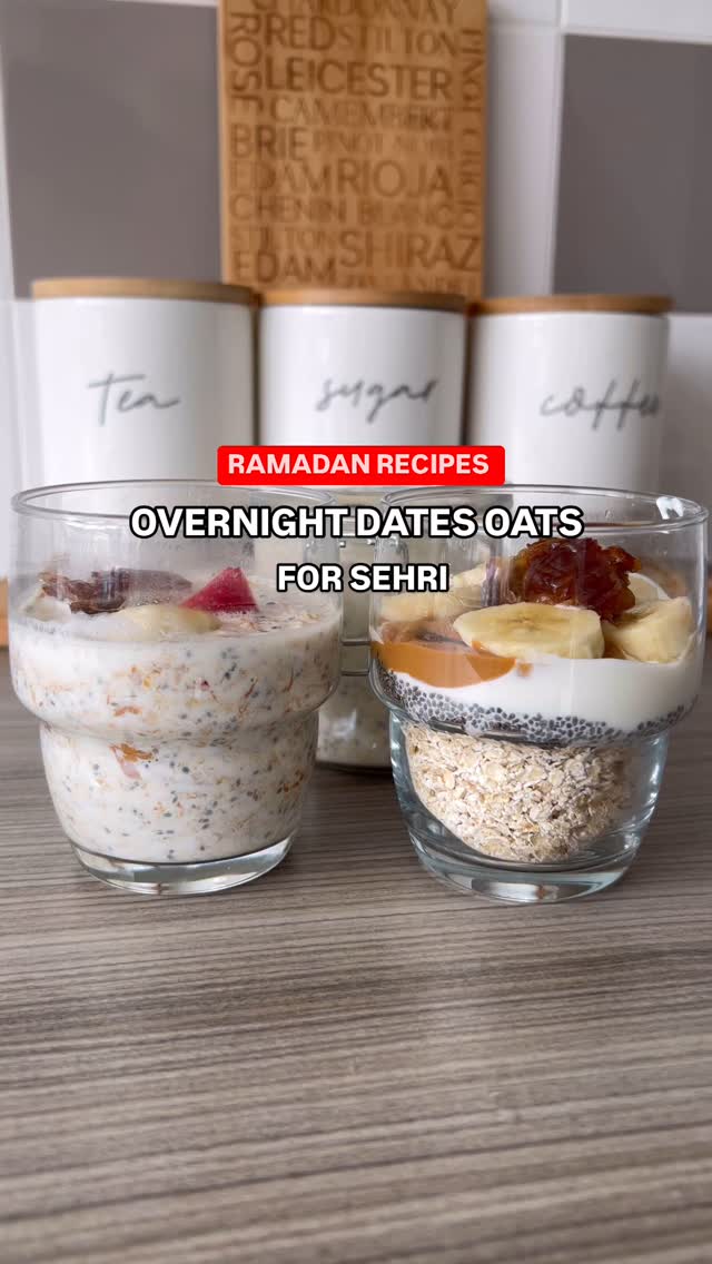 Ramadan Overnight Oats