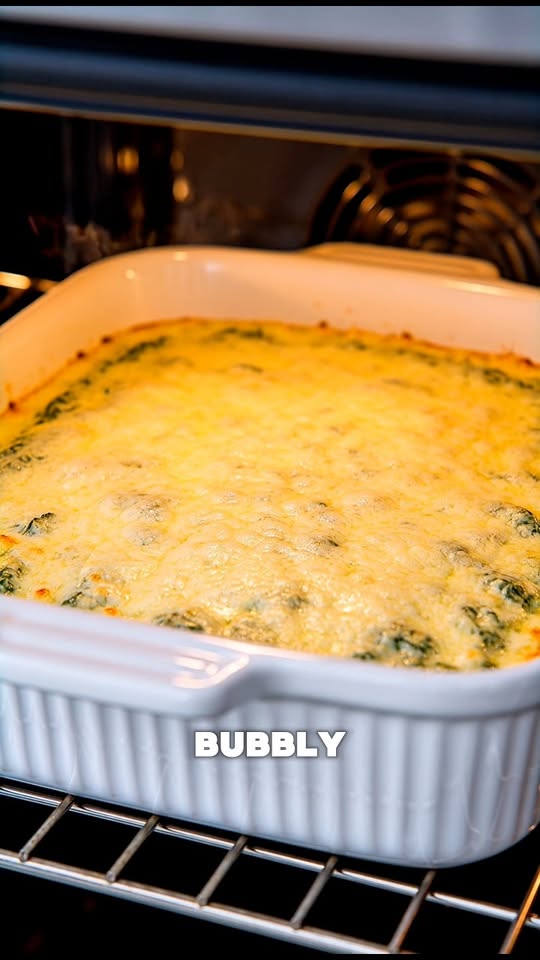 Creamy Baked Spinach Cheese Dip