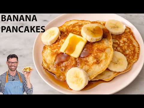 Fluffy Banana Pancakes